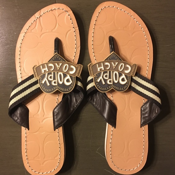 Coach Shoes - Coach Size 6 Flip Flops Coach Shoes - Coach Size 6 Flip Flops